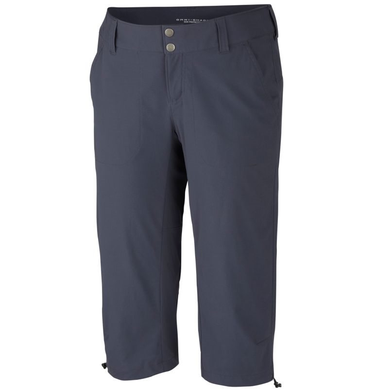 Women\'s Columbia Saturday Trail II Knee Pants Navy | Plus Size CA-P4385